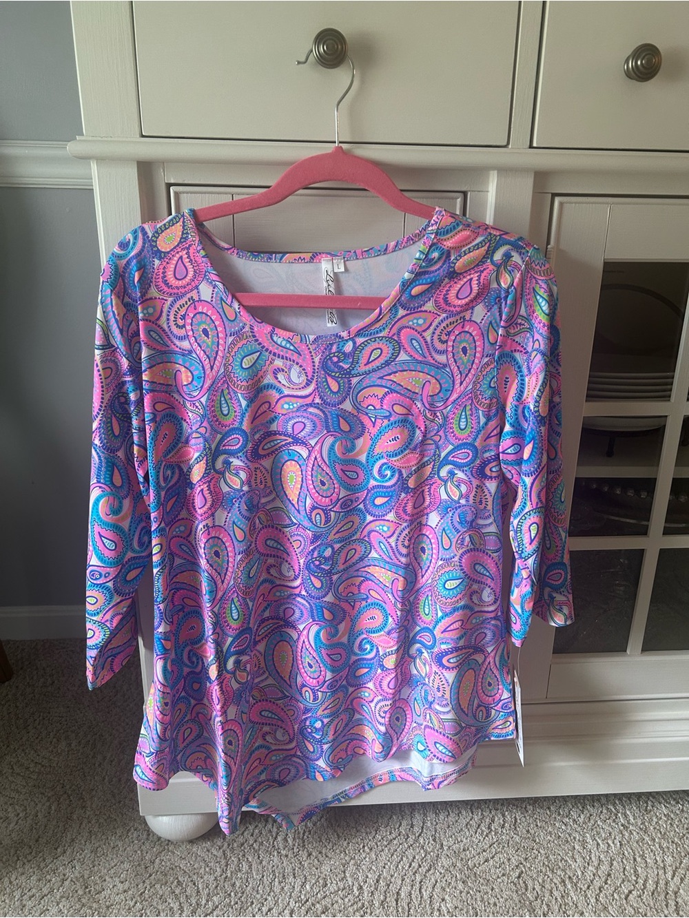 Lulu B asymmetrical top